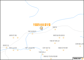 map of Yarıkkaya