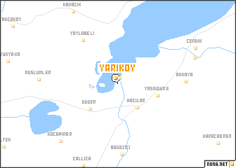 map of Yarıköy