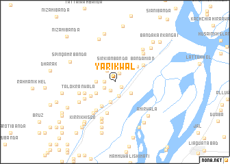 map of Yārikwāl