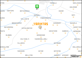 map of Yarımtaş