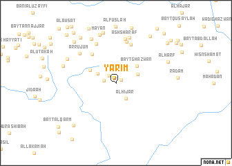 map of Yarīm