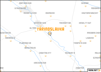 map of Yarinoslavka