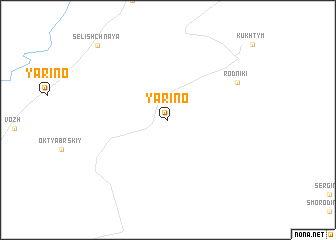 map of Yarino