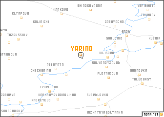 map of Yarino