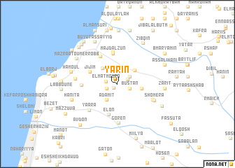 map of Yârîn