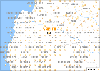 map of Yārītā