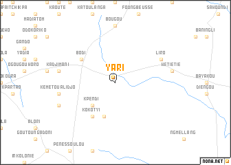 map of Yari