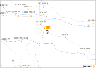 map of Yarj