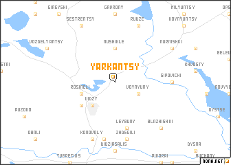 map of Yarkantsy