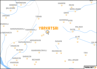 map of Yār Katsai