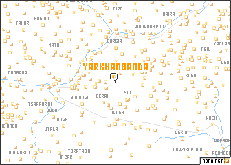 map of Yār Khān Bānda