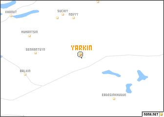 map of Yarkin