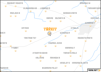 map of Yarkiy