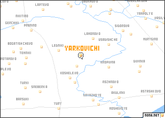 map of Yarkovichi