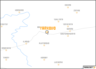 map of Yarkovo