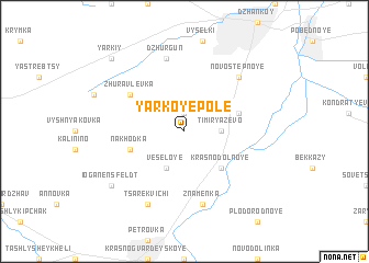 map of Yarkoye Pole