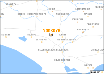 map of Yarkoye