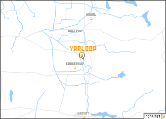 map of Yarloop