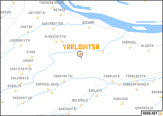 map of Yarlovitsa