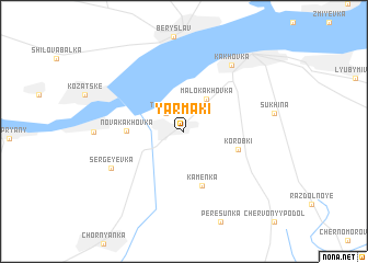 map of Yarmaki