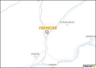 map of Yar-Mazar