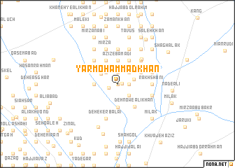 map of Yār Moḩammad Khān