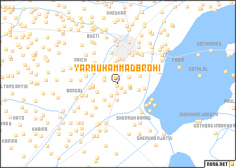 map of Yār Muhammad Brohi