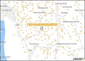 map of Yār Muhammad Marri