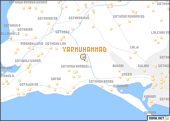 map of Yār Muhammad