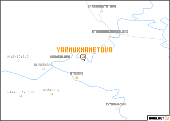 map of Yarmukhametova