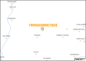 map of Yarmukhametovo