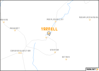 map of Yarnell