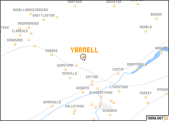 map of Yarnell