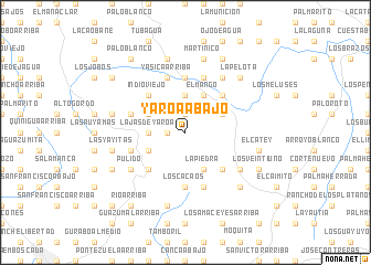 map of Yaroa Abajo