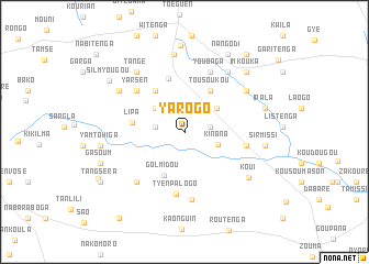 map of Yarogo