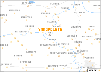 map of Yaropolets