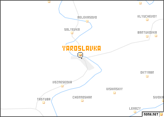 map of Yaroslavka