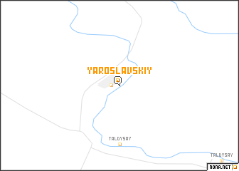 map of Yaroslavskiy
