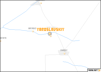 map of Yaroslavskiy
