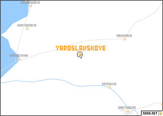 map of Yaroslavskoye