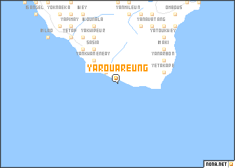 map of Yarouareung