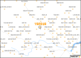 map of Yaroua