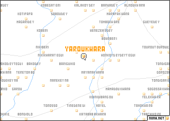 map of Yarou Kwara