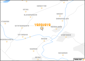 map of Yarovaya