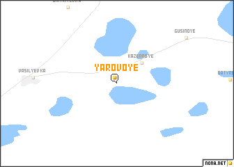 map of Yarovoye