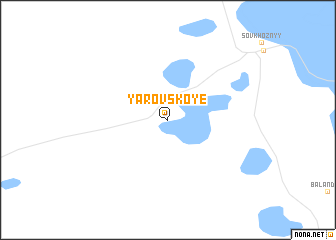 map of Yarovskoye