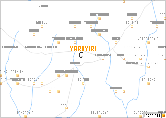 map of Yaroyiri