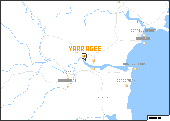 map of Yarragee