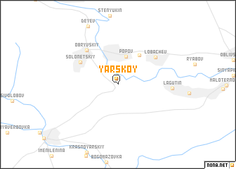 map of Yarskoy