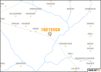 map of Yartenga